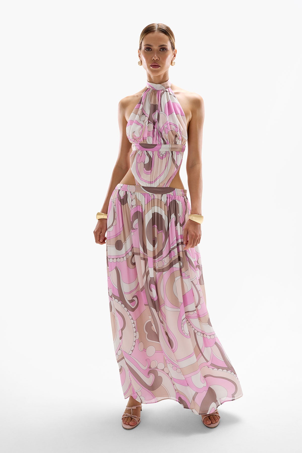 Rosette' Maxi Dress - Antibes