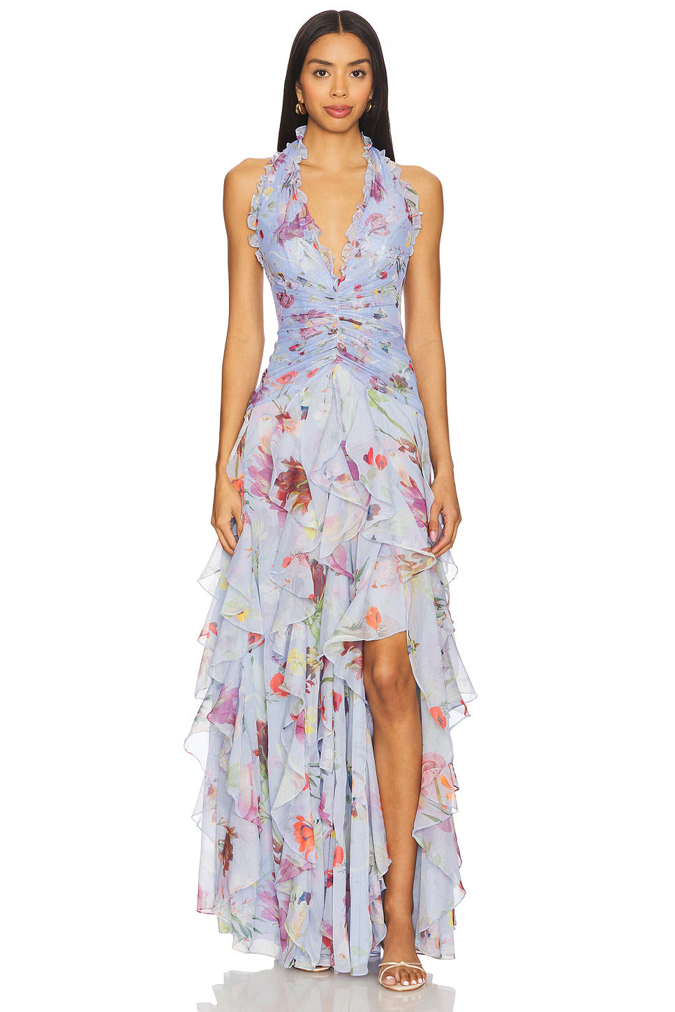 Lily Flower Flutter Gown