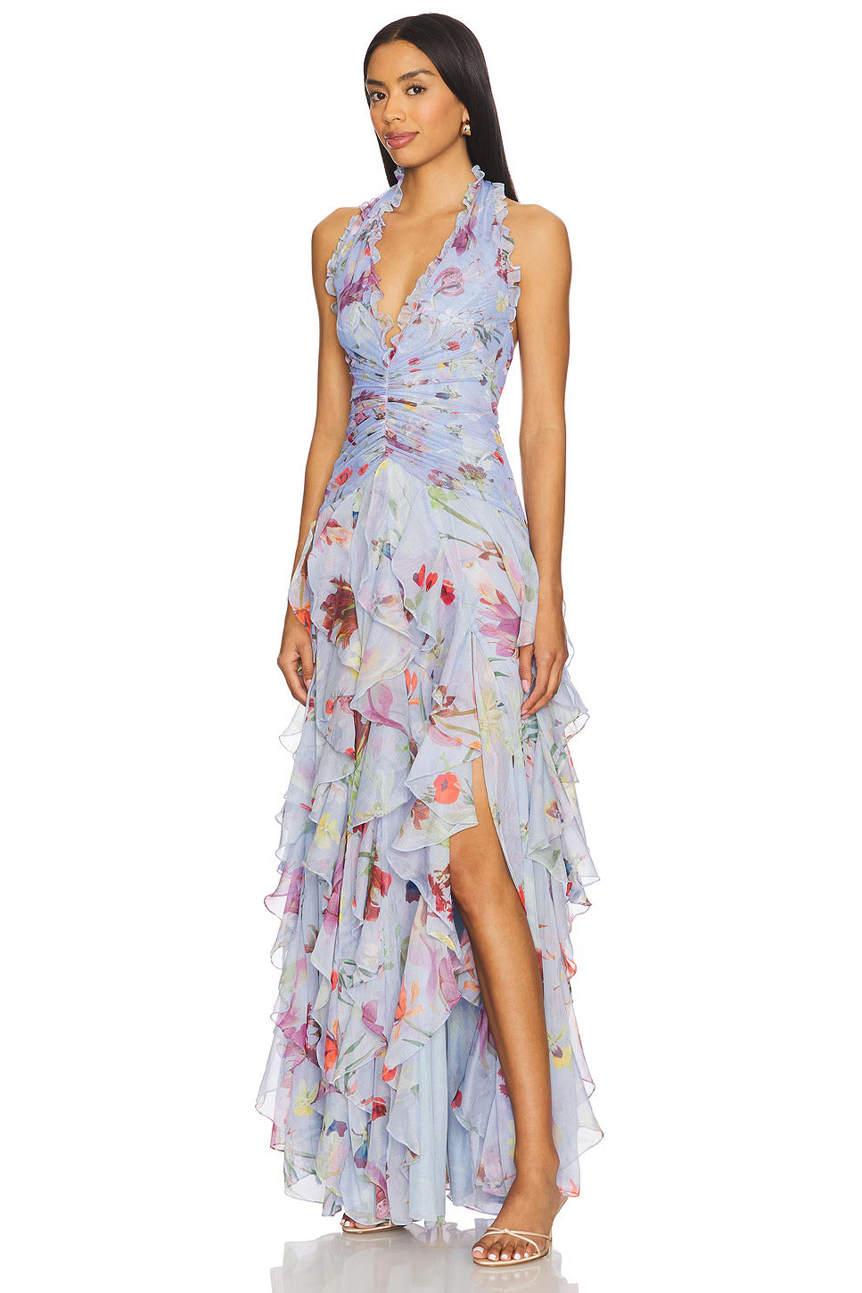 Lily Flower Flutter Gown
