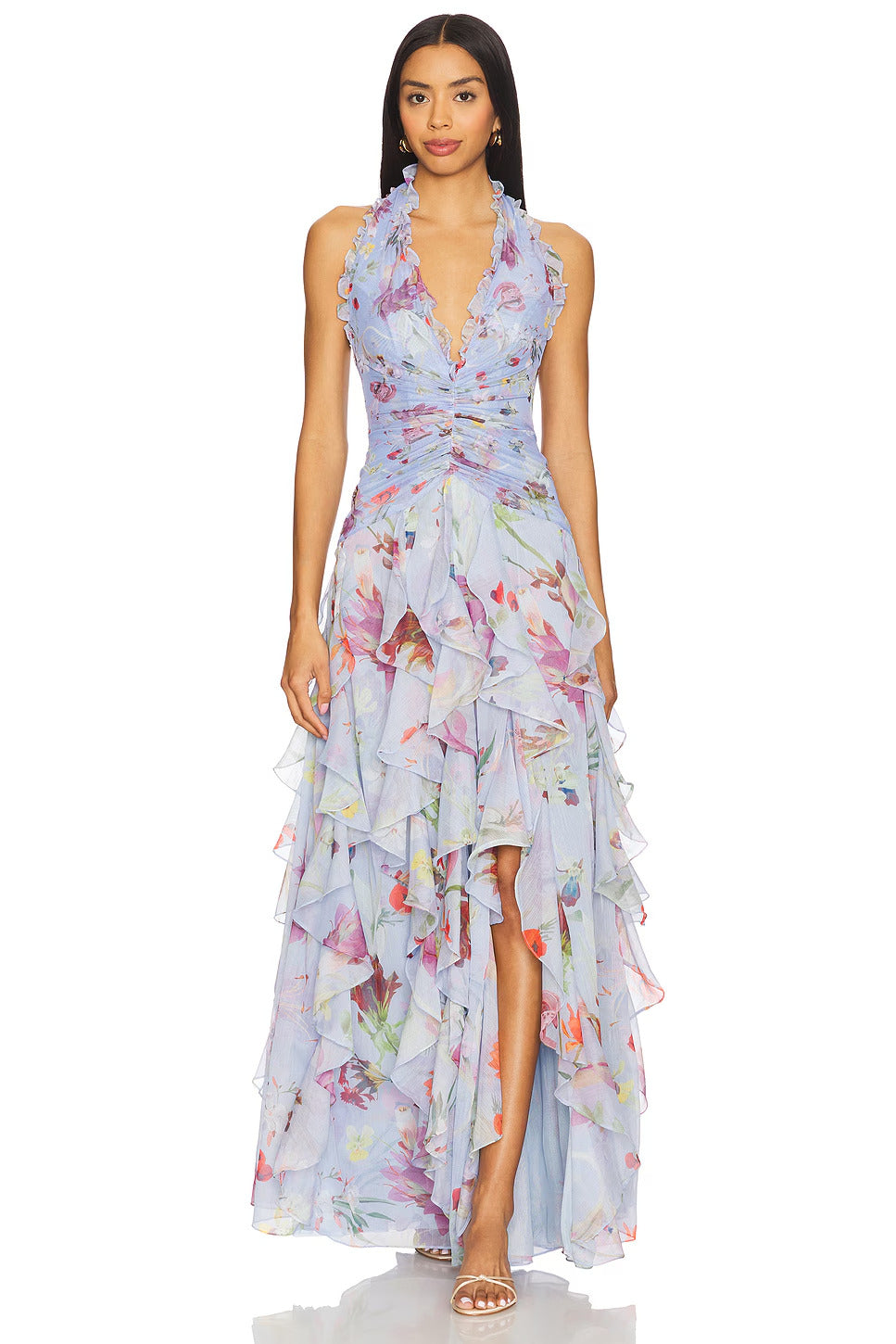 Lily Flower Flutter Gown